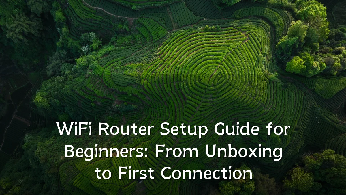 WiFi Router Setup Guide for Beginners: From Unboxing to First Connection