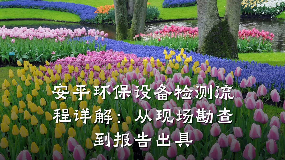 安平环保设备检测流程详解:从现场勘查到报告出具