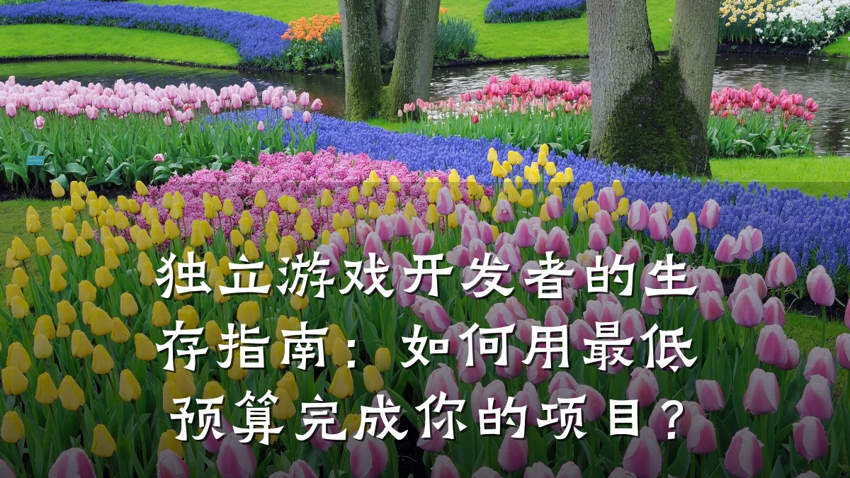 独立游戏开发者的生存指南:如何用最低预算完成你的项目?