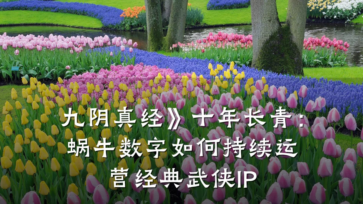 九阴真经》十年长青:蜗牛数字如何持续运营经典武侠IP