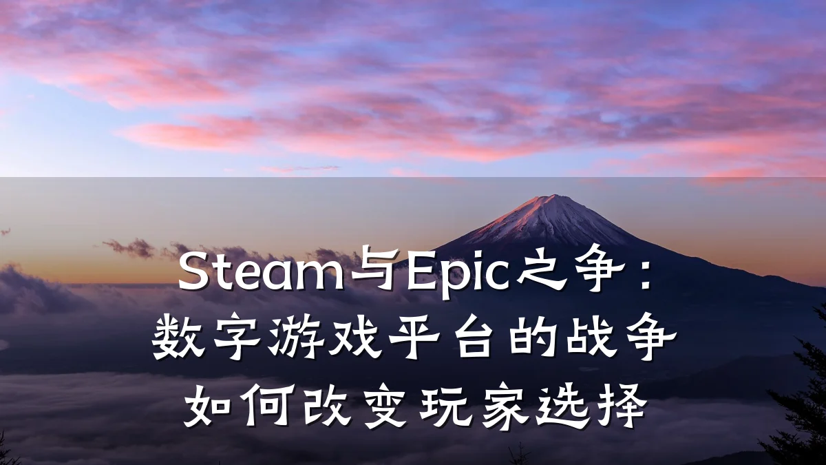 Steam与Epic之争:数字游戏平台的战争如何改变玩家选择