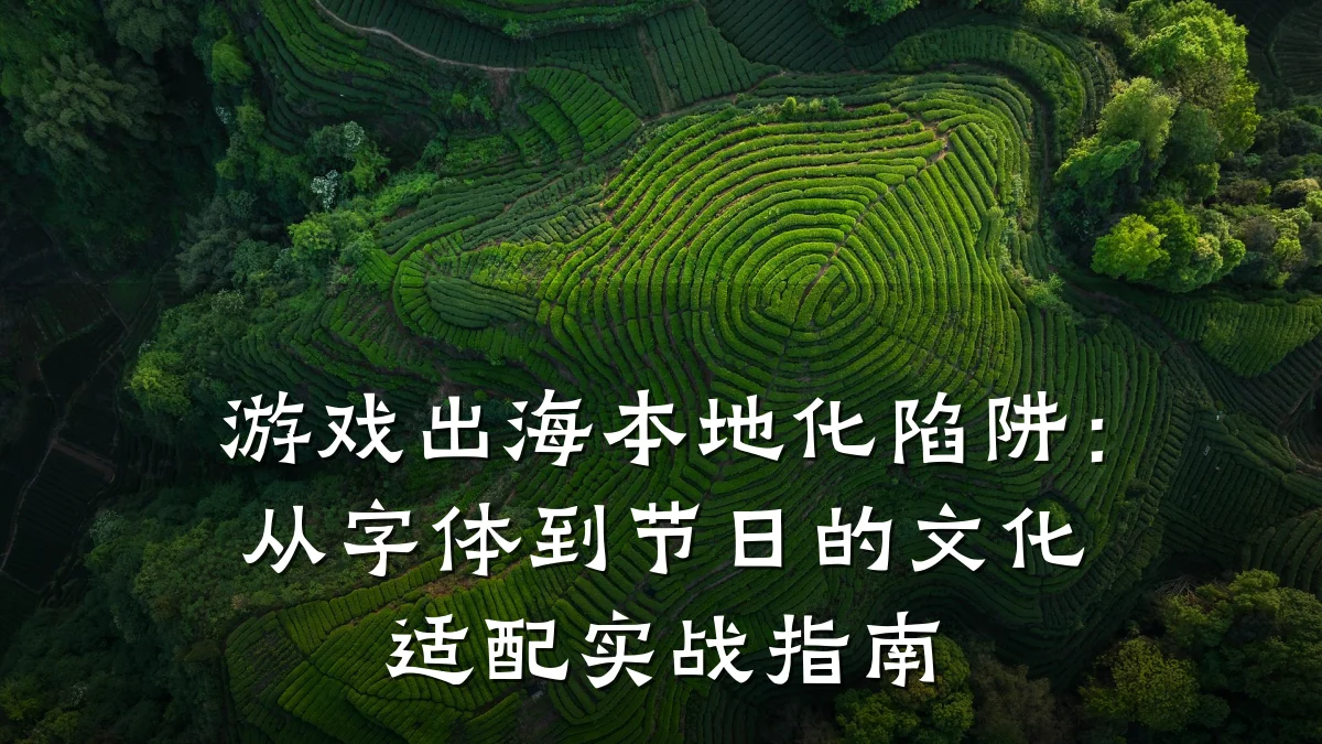 游戏出海本地化陷阱:从字体到节日的文化适配实战指南