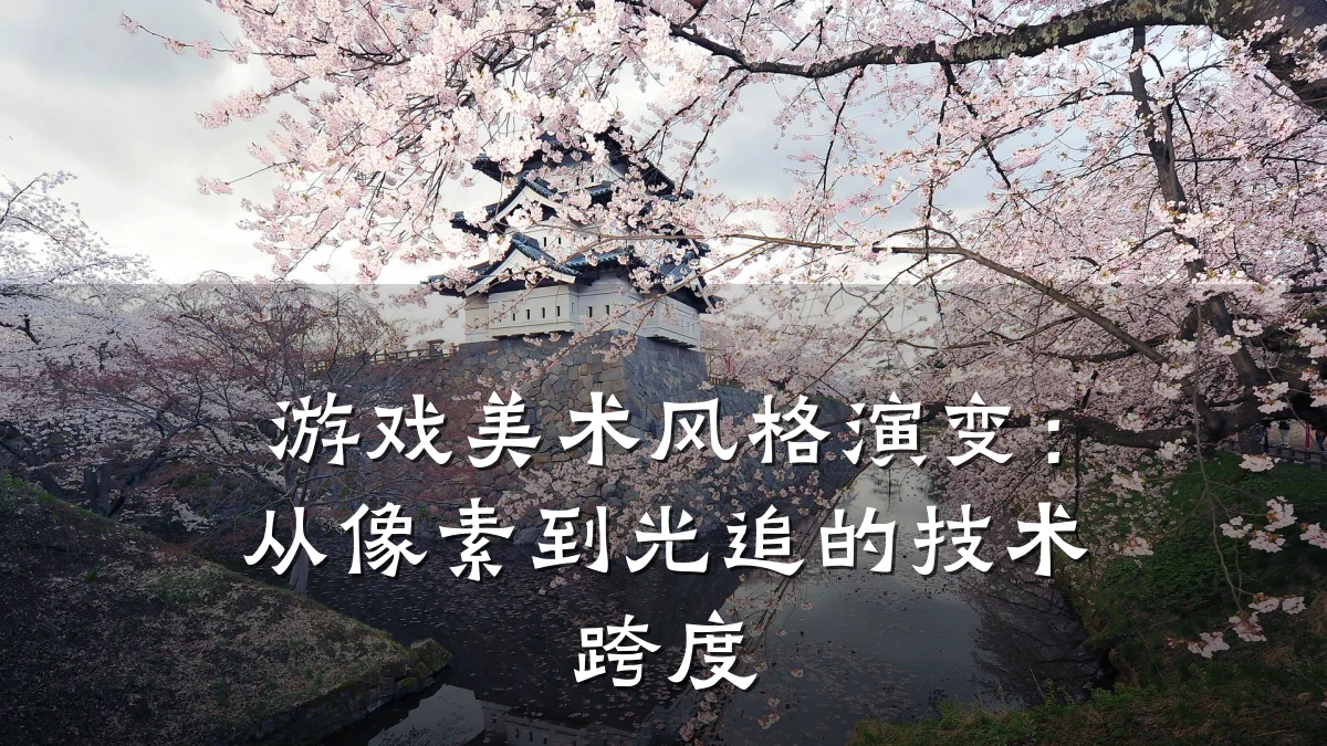 游戏美术风格演变：从像素到光追的技术跨度