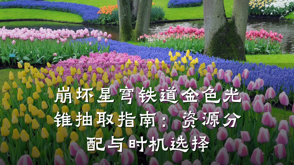 崩坏星穹铁道金色光锥抽取指南:资源分配与时机选择