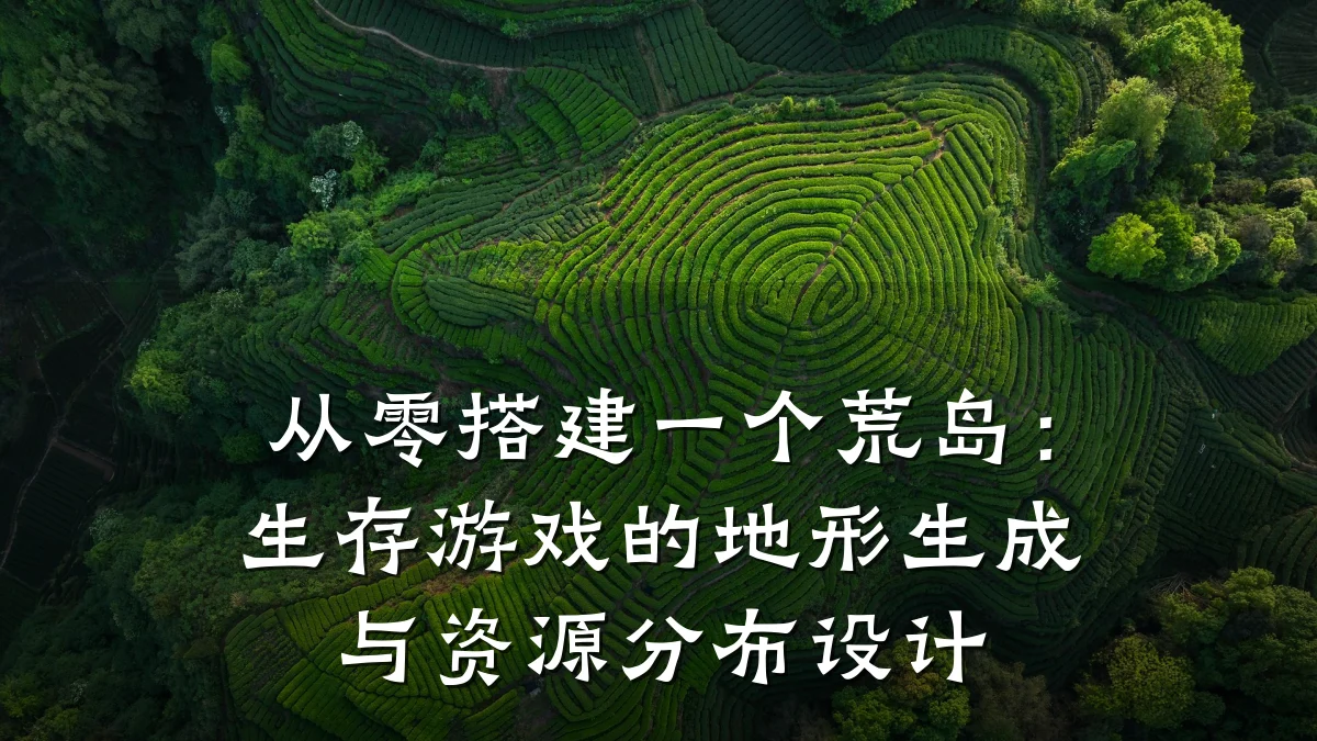从零搭建一个荒岛:生存游戏的地形生成与资源分布设计