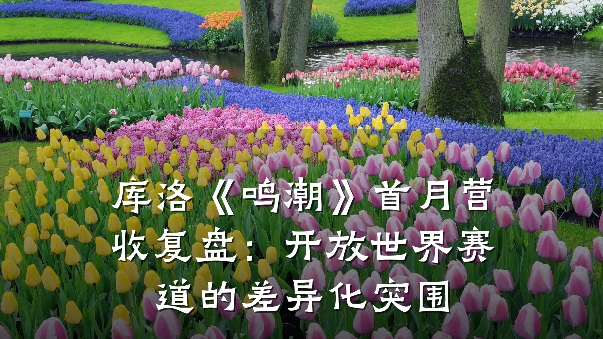 库洛《鸣潮》首月营收复盘:开放世界赛道的差异化突围