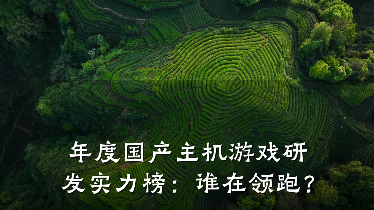 年度国产主机游戏研发实力榜:谁在领跑?
