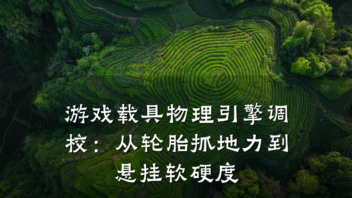 游戏载具物理引擎调校:从轮胎抓地力到悬挂软硬度