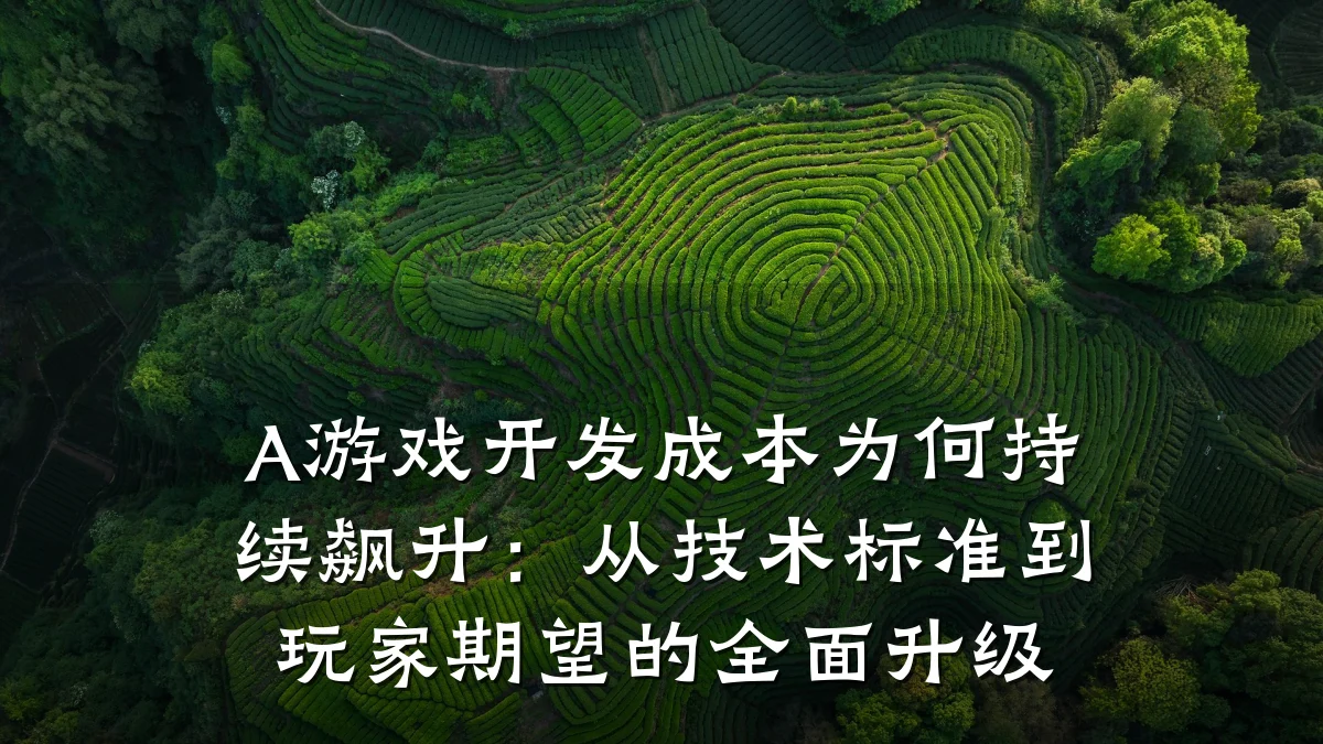 A游戏开发成本为何持续飙升:从技术标准到玩家期望的全面升级