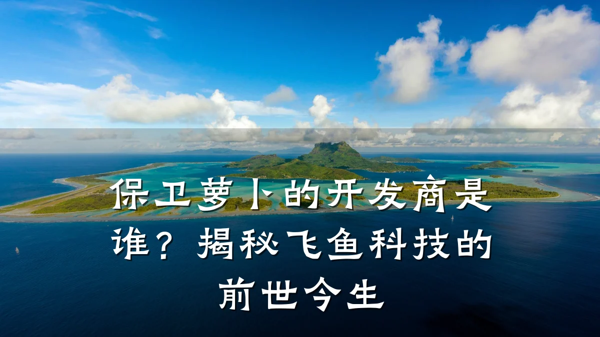 保卫萝卜的开发商是谁?揭秘飞鱼科技的前世今生