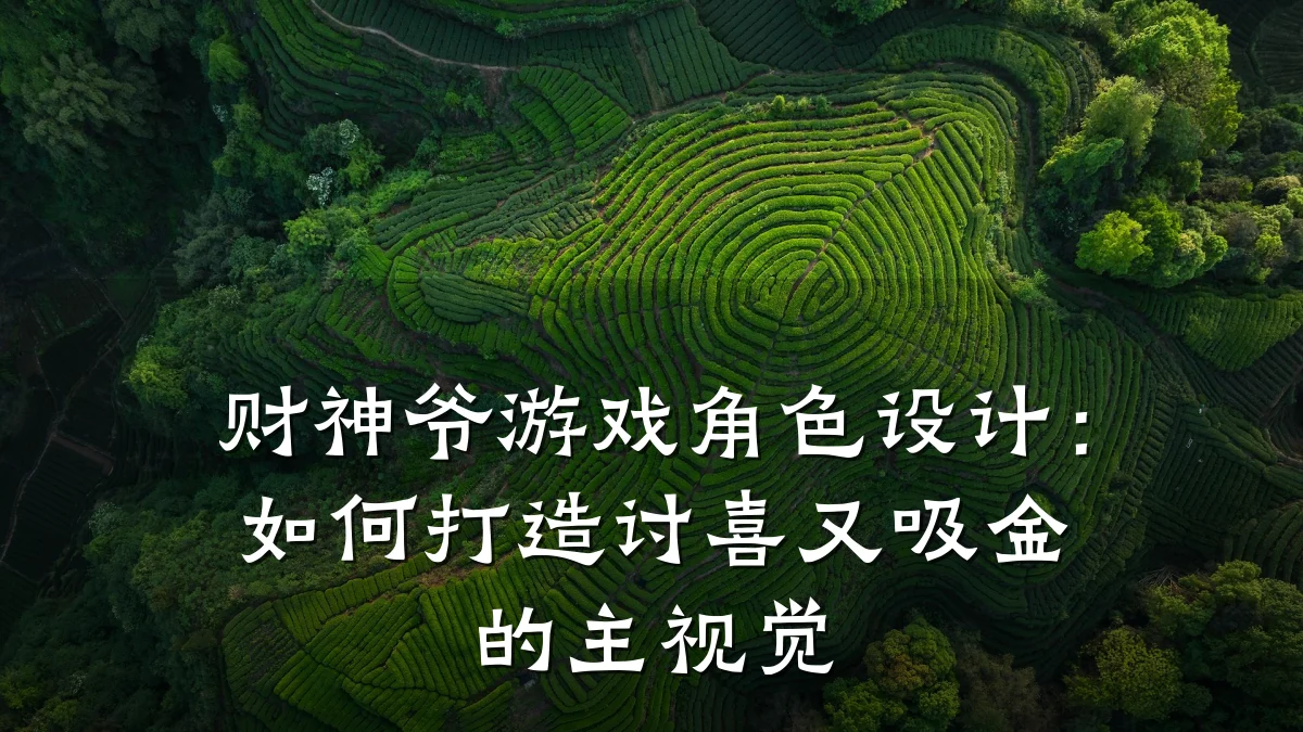 财神爷游戏角色设计:如何打造讨喜又吸金的主视觉