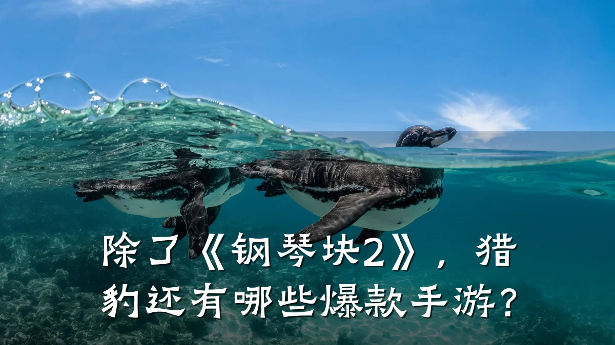 除了《钢琴块2》,猎豹还有哪些爆款手游?