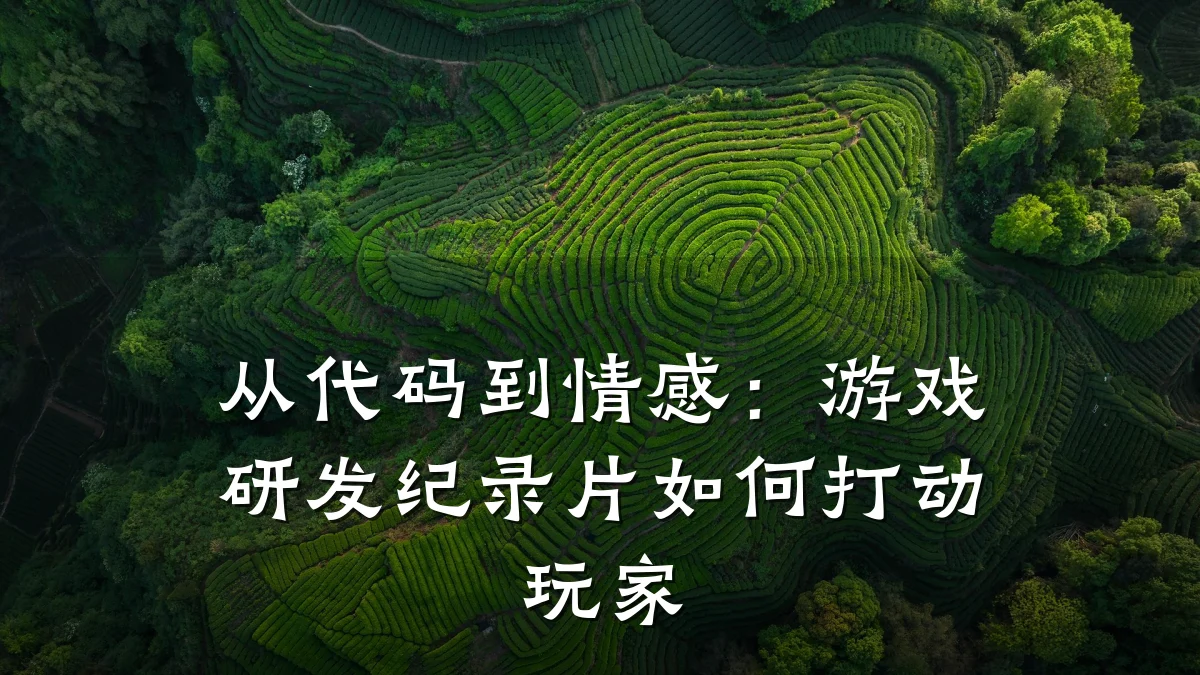 从代码到情感:游戏研发纪录片如何打动玩家