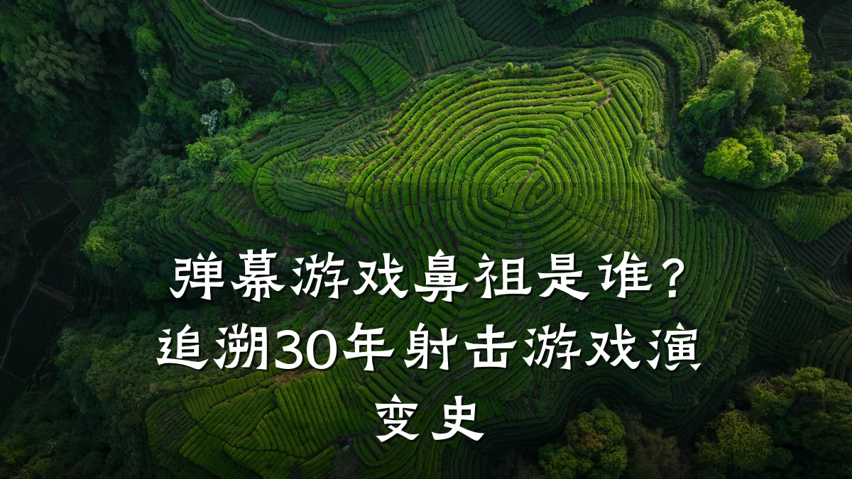 弹幕游戏鼻祖是谁?追溯30年射击游戏演变史