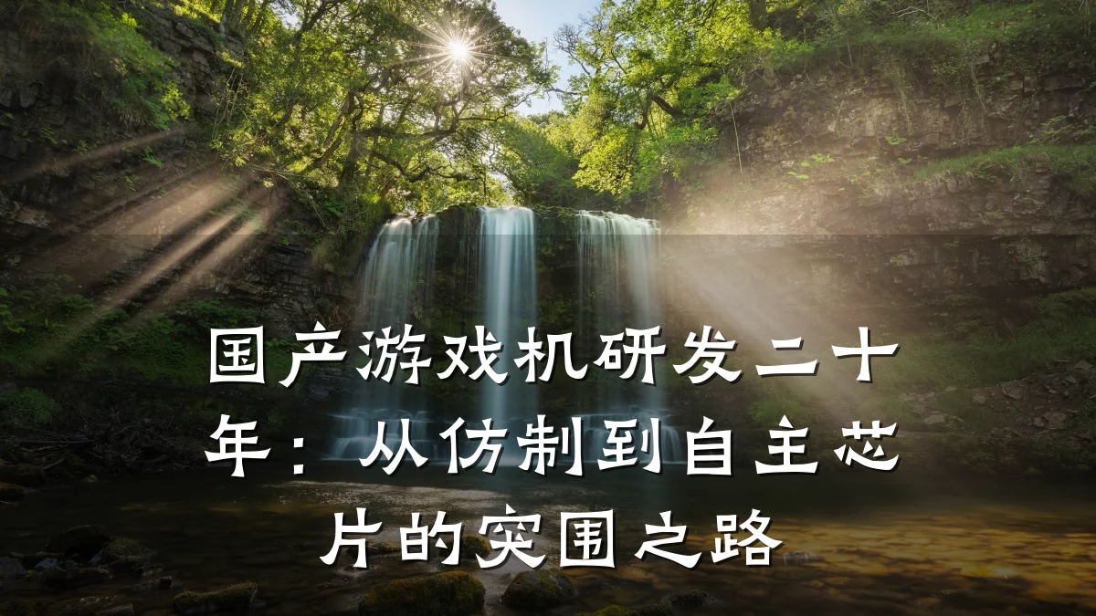国产游戏机研发二十年：从仿制到自主芯片的突围之路