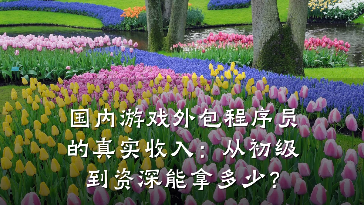 国内游戏外包程序员的真实收入:从初级到资深能拿多少?
