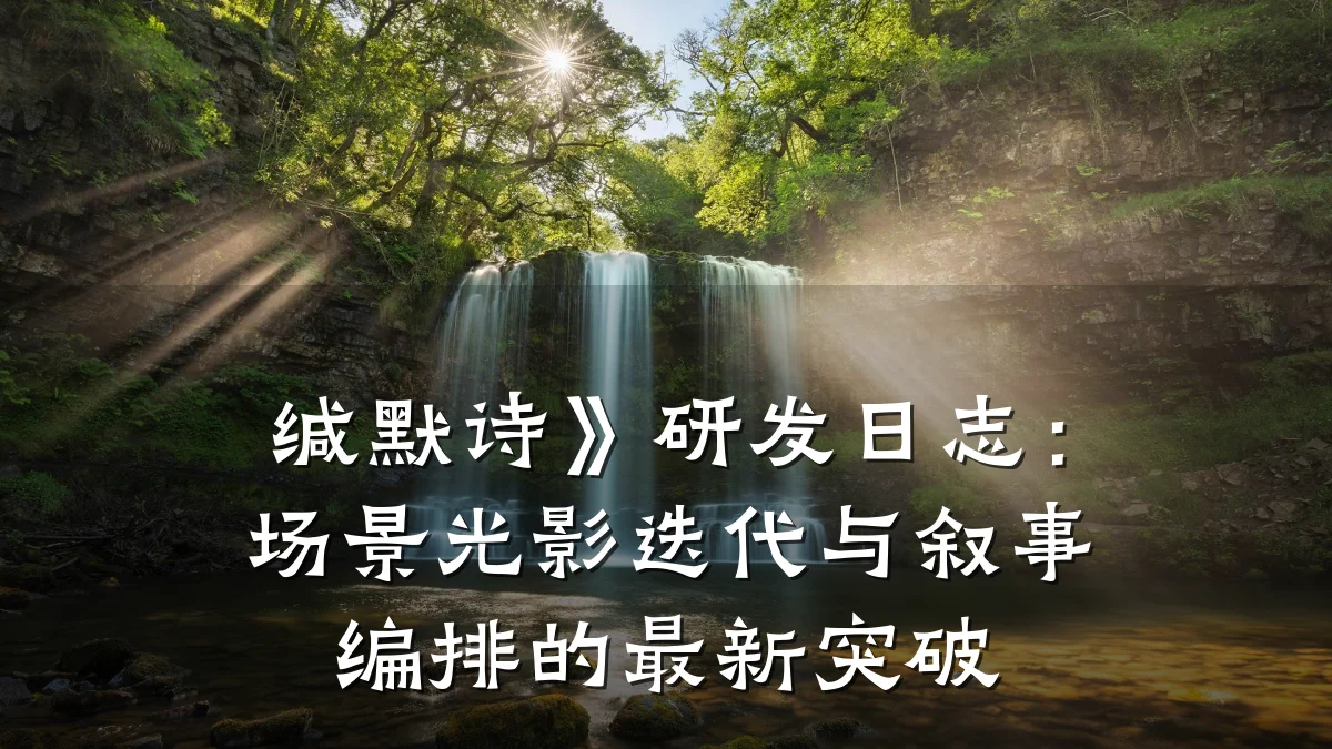 缄默诗》研发日志:场景光影迭代与叙事编排的最新突破