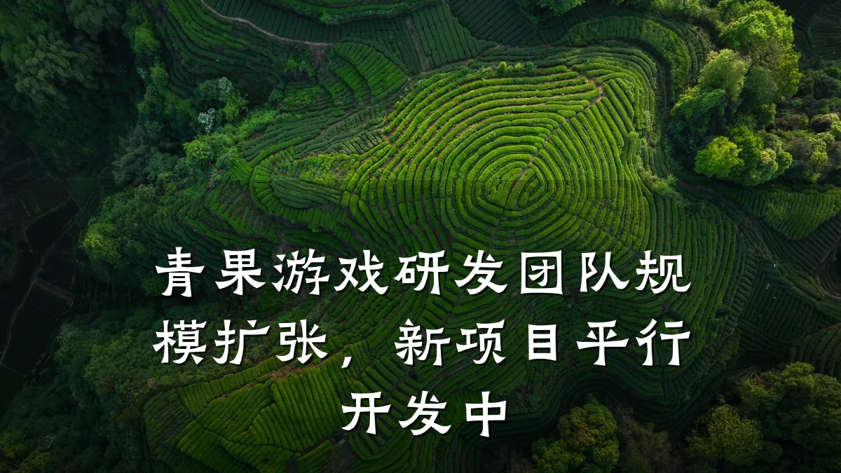 青果游戏研发团队规模扩张,新项目平行开发中