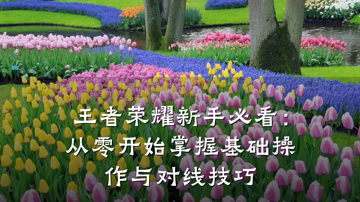 王者荣耀新手必看:从零开始掌握基础操作与对线技巧
