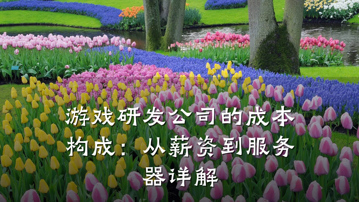 游戏研发公司的成本构成:从薪资到服务器详解