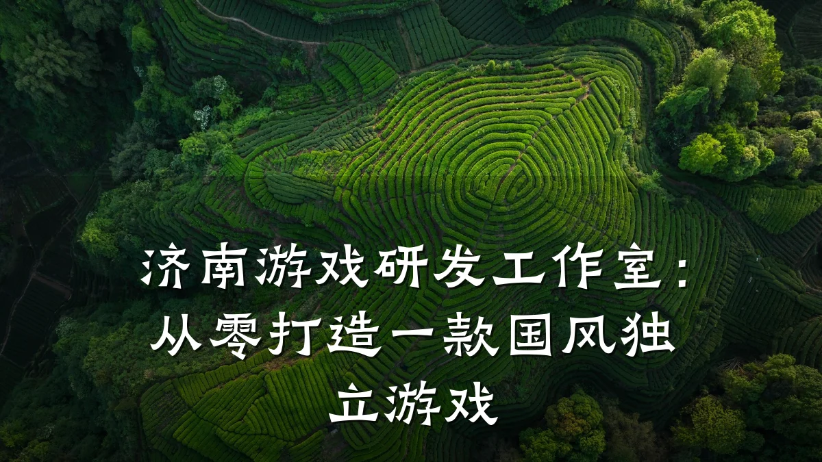 济南游戏研发工作室:从零打造一款国风独立游戏