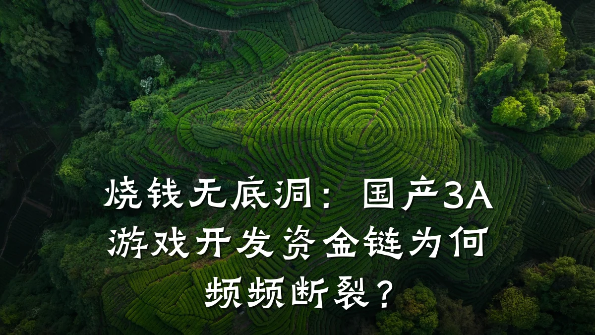 烧钱无底洞：国产3A游戏开发资金链为何频频断裂？