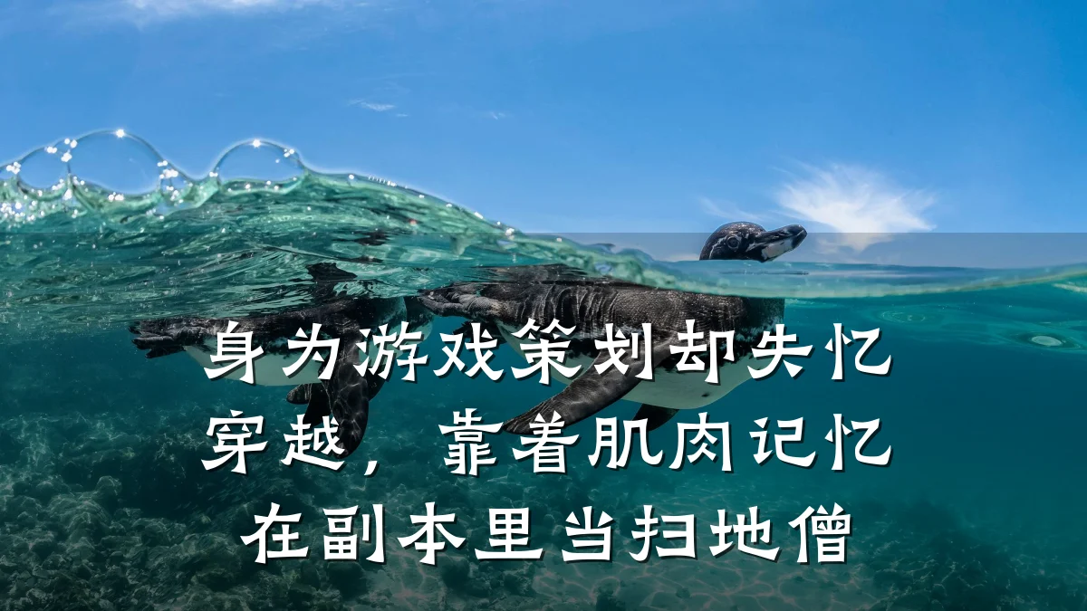 身为游戏策划却失忆穿越,靠着肌肉记忆在副本里当扫地僧