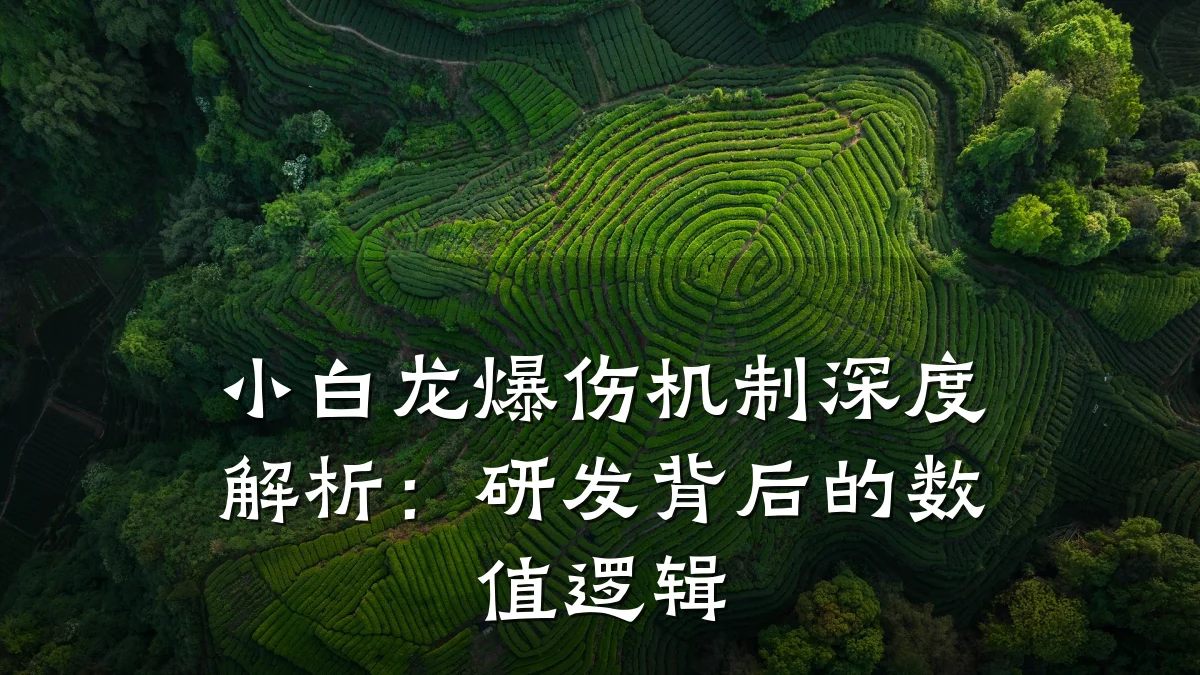 小白龙爆伤机制深度解析:研发背后的数值逻辑