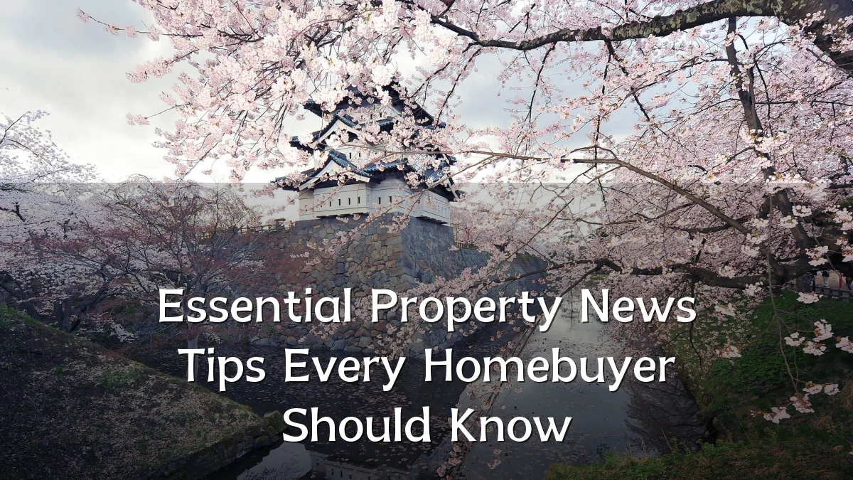 Essential Property News Tips Every Homebuyer Should Know