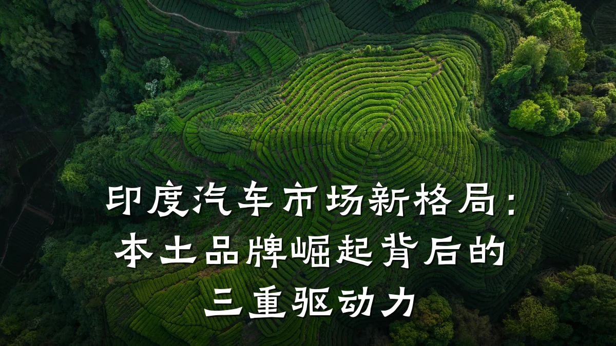 印度汽车市场新格局:本土品牌崛起背后的三重驱动力
