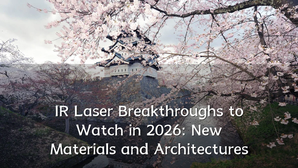 IR Laser Breakthroughs to Watch in 2026: New Materials and Architectures